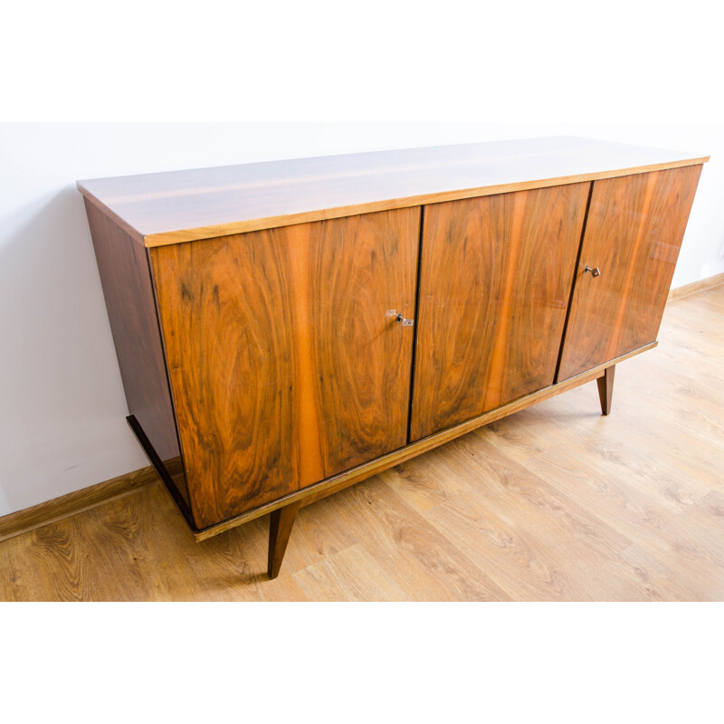 Vintage sideboard by Łódzkie Furniture Factory,Poland,1960