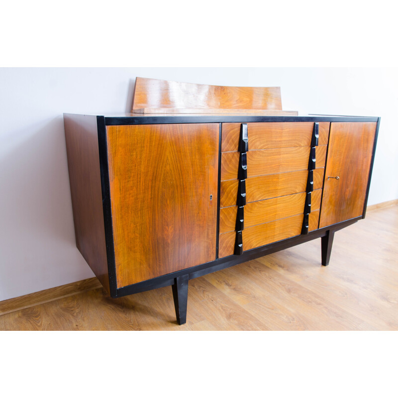 Vintage sideboard by Rajmund Teofil Hałas,1960