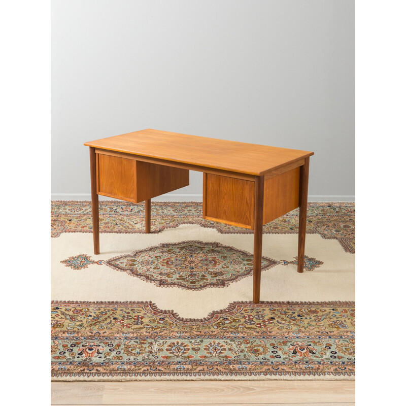 Vintage Scandinavian desk in teak from the 60s