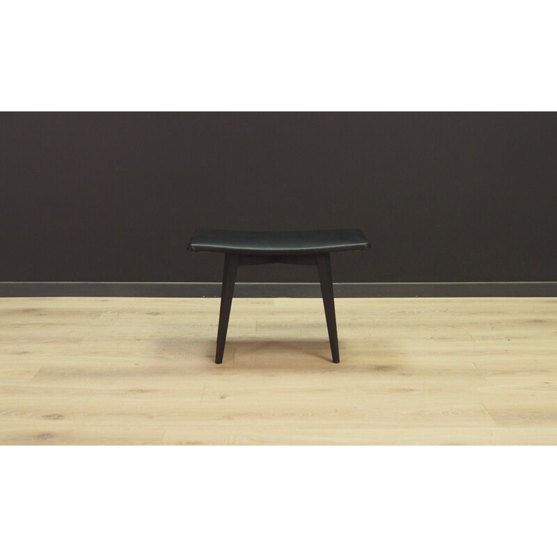 Vintage foot stool in Danish design from the 70s
