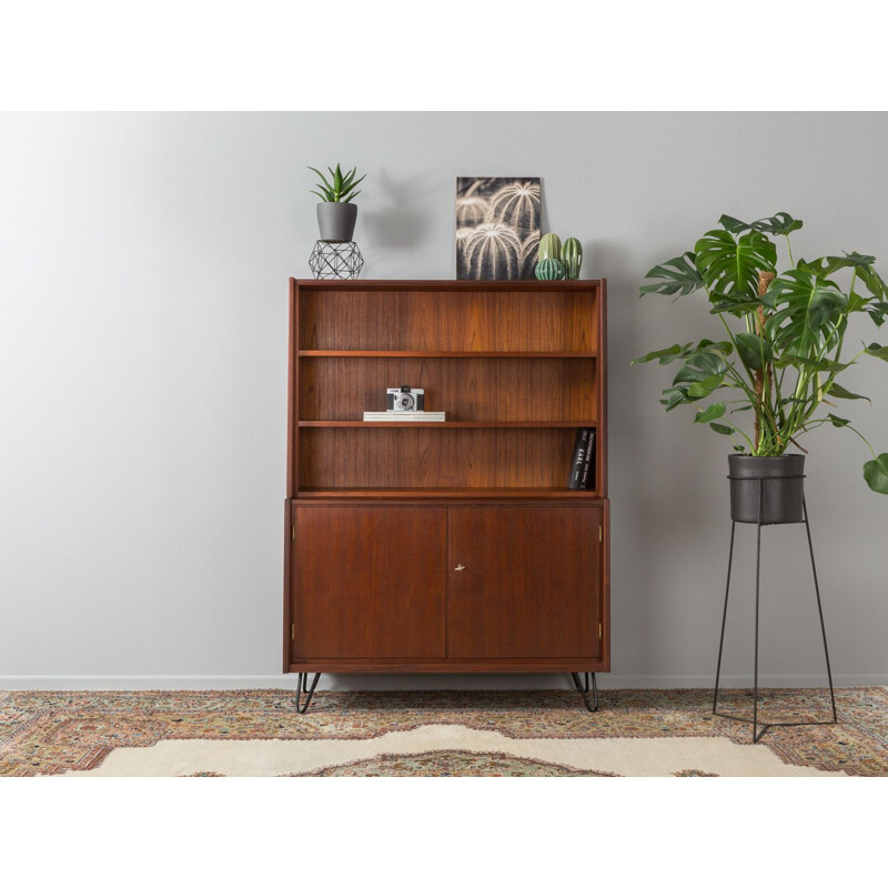 Skandinavisches Vintage Sideboard aus Teakholz und Stahl 1950