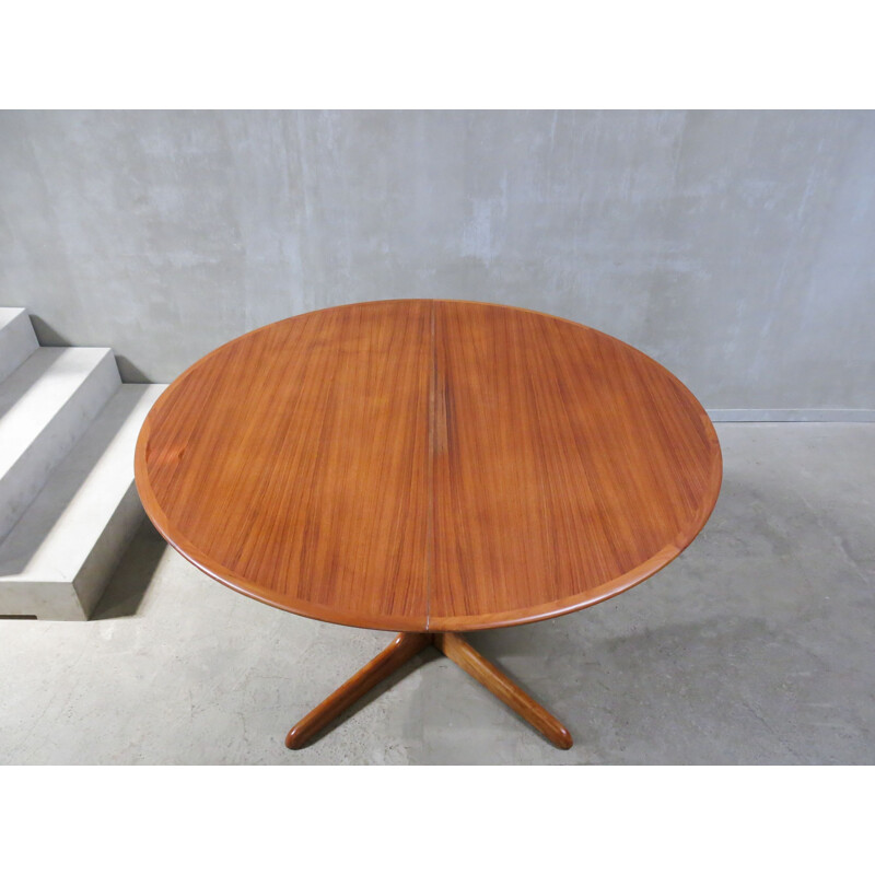 Vintage danish table for Dyrlung in teakwood 1960