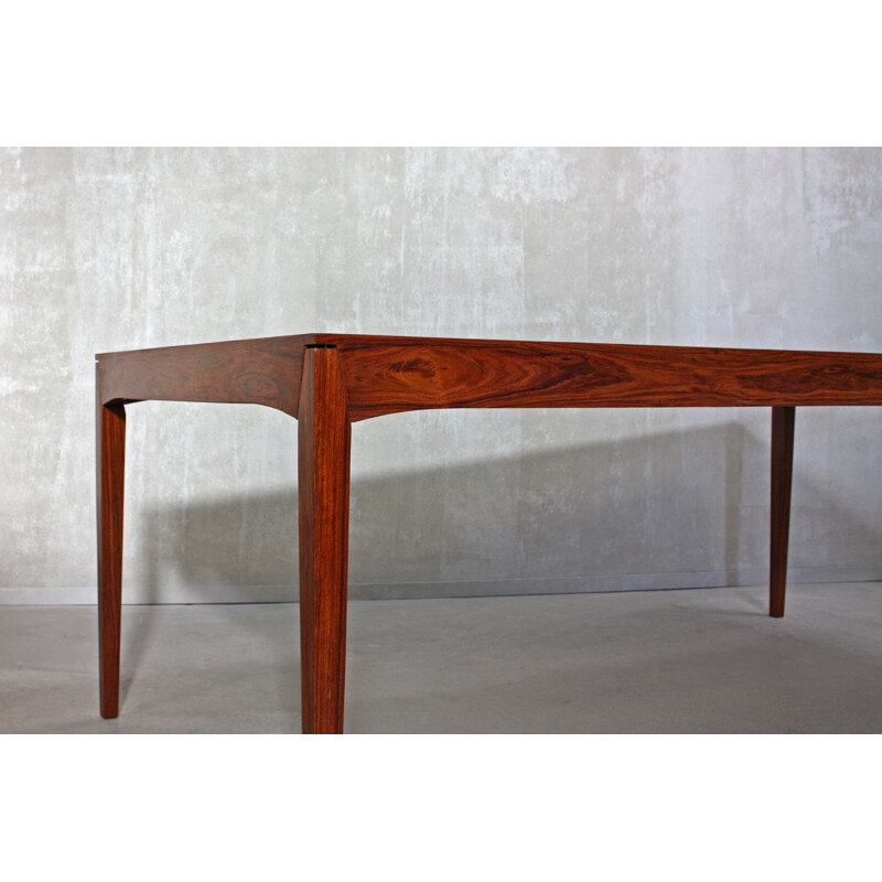 Vintage Danish rosewood dining table