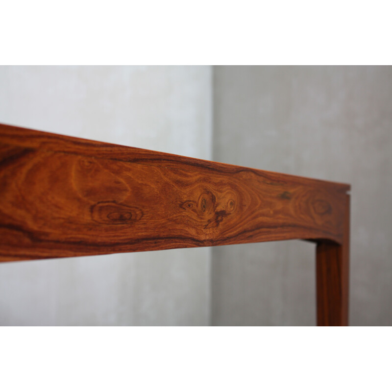 Vintage Danish rosewood dining table