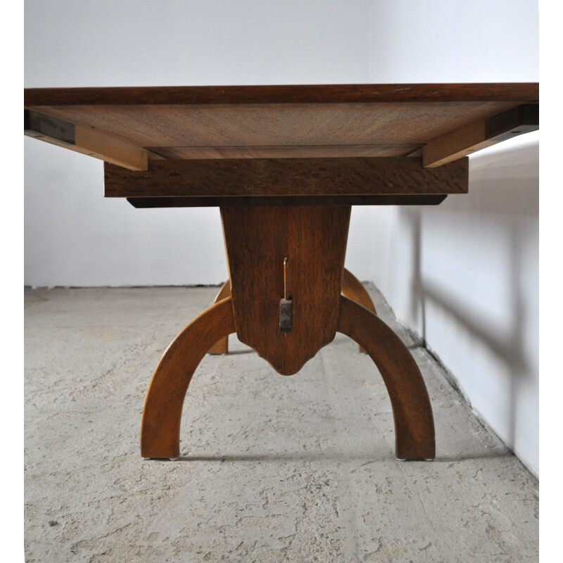Table vintage par Henning Kjærnulf pour EG Kvalitetsmøbel