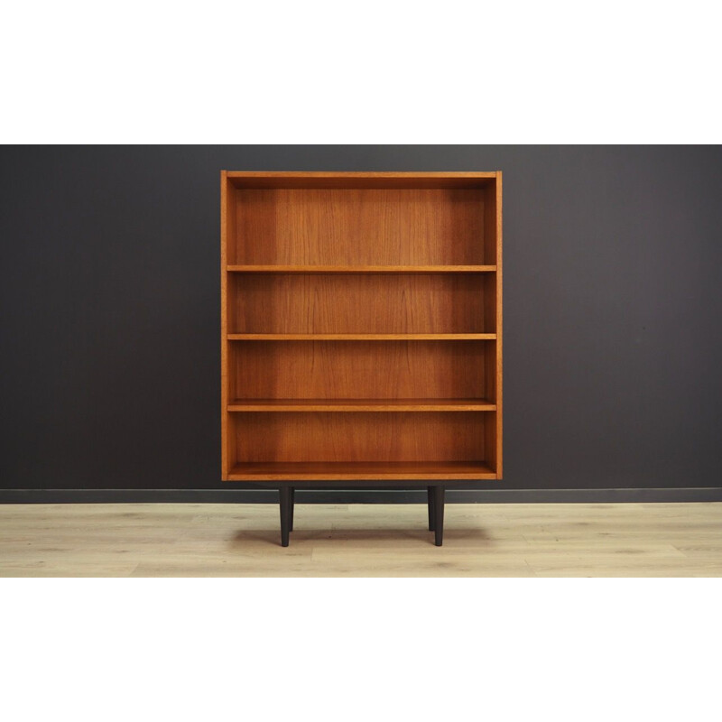 Vintage scandinavian teak bookcase