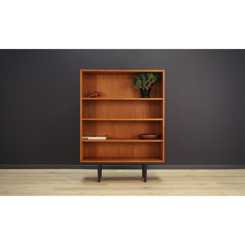 Vintage scandinavian teak bookcase