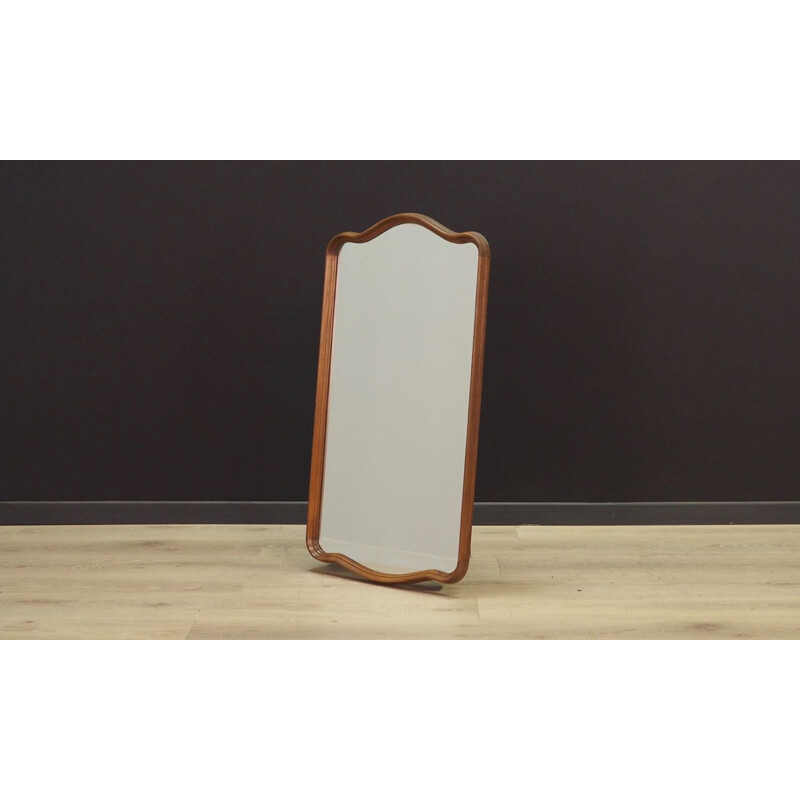 Vintage mirror Danish 1960-70s