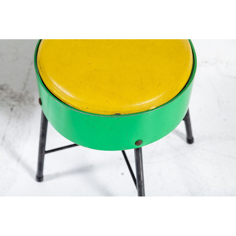 Set of 2 Vintage Children's Stools by Pilastro, 1950s