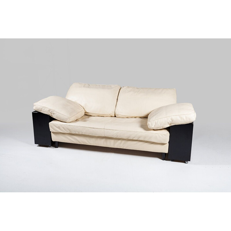 Vintage Sofa in beech by Eileen Gray 1980s