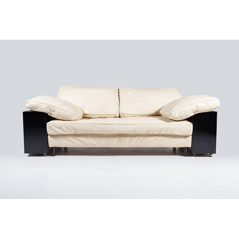 Vintage Sofa in beech by Eileen Gray 1980s