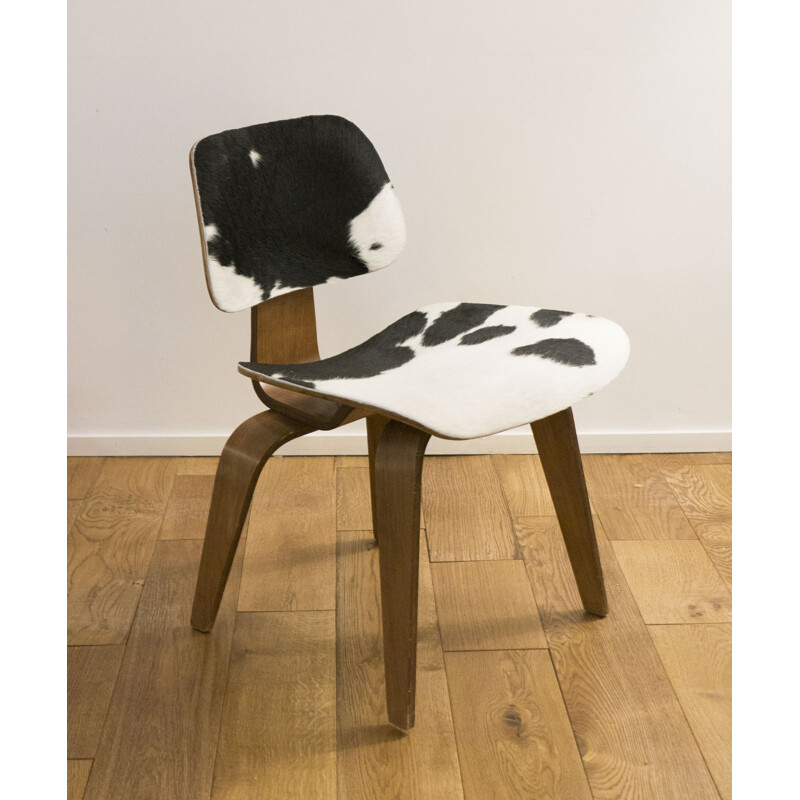 Herman Miller wooden chair, Charles & Ray EAMES - 1950s