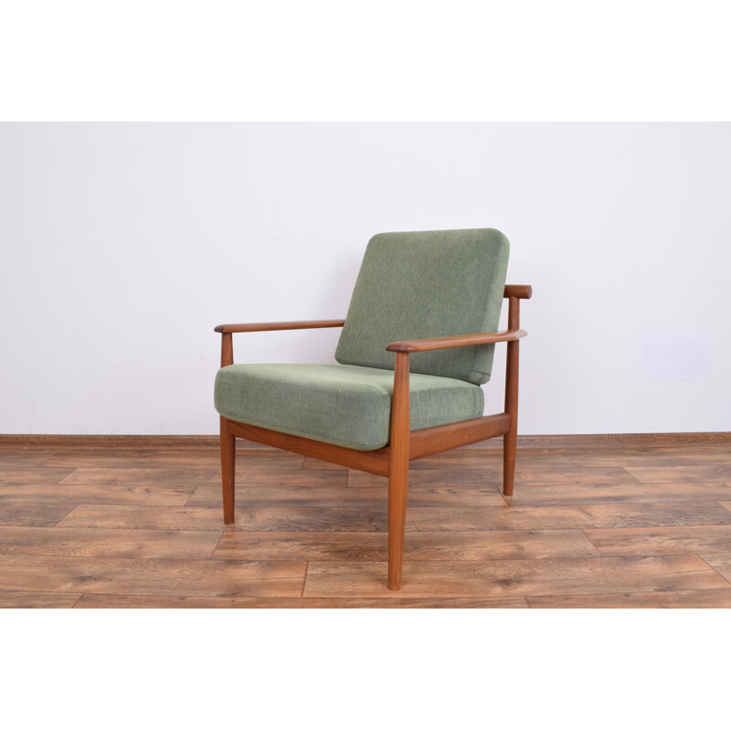 Ensemble de 2 fauteuils vintage en teck par Arne Vodder, danois années 1960