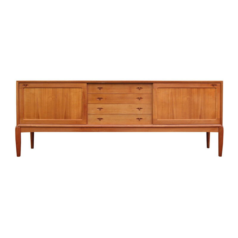 Vintage sideboard by HW Klein for Bramin Denmark 1960s 