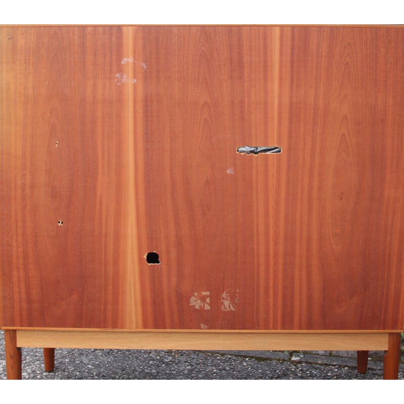 Vintage highboard by H.W Klein for Brahim, Denmark 1960