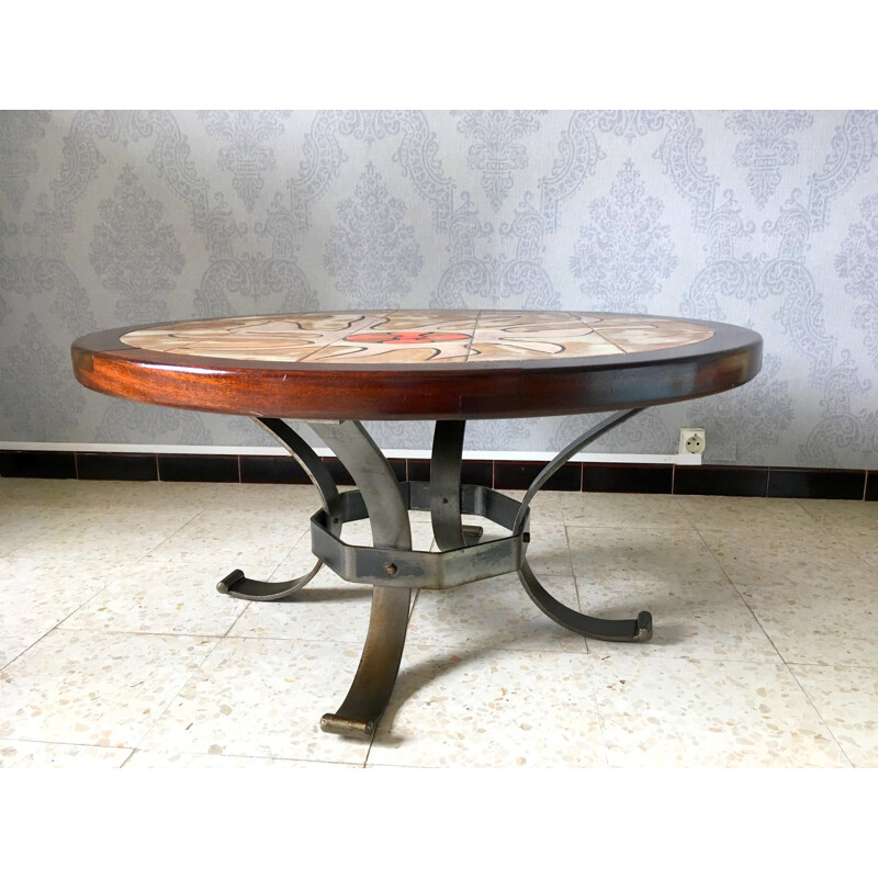 Vintage Coffee Table Raynaud in ceramic 60s