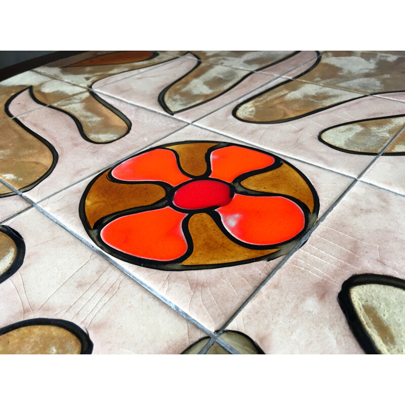 Vintage Coffee Table Raynaud in ceramic 60s