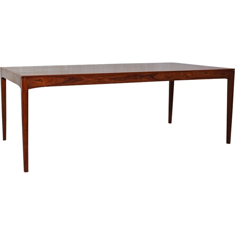 Vintage Danish rosewood dining table