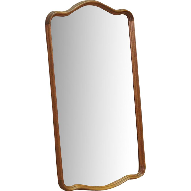 Vintage mirror Danish 1960-70s