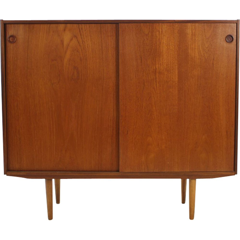 Vintage lowboard in teak Danish 1960s