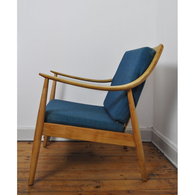 Lounge Chair by Peter Hvidt & Orla Mølgaard-Nielsen, for France & Daverkosen, 1950s