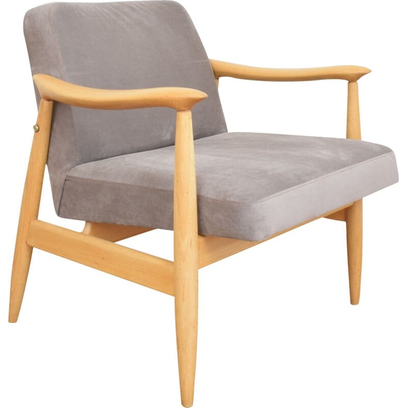 Vintage Polish Armchair By J. Kędziorek, 1960s