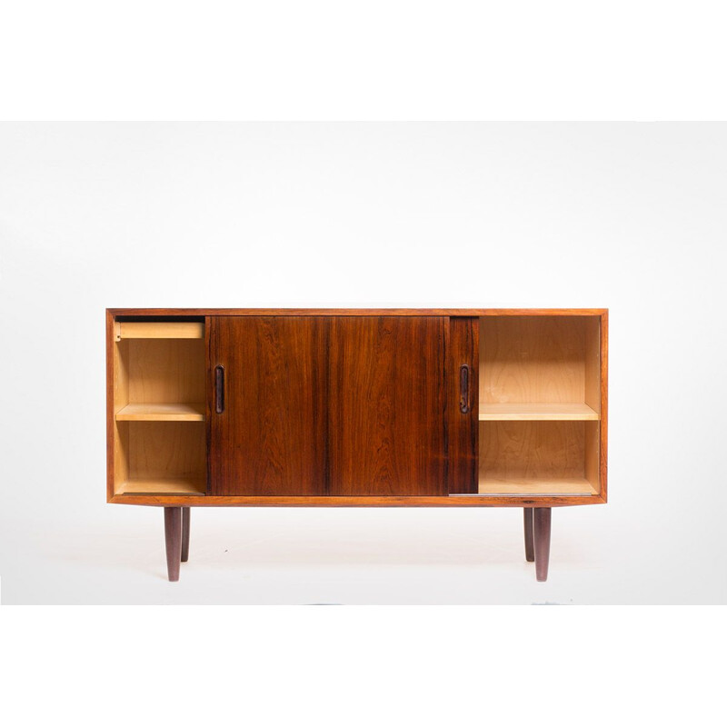 Vintage rosewood sideboard by Carlo Jensen for Hundevad,1960s