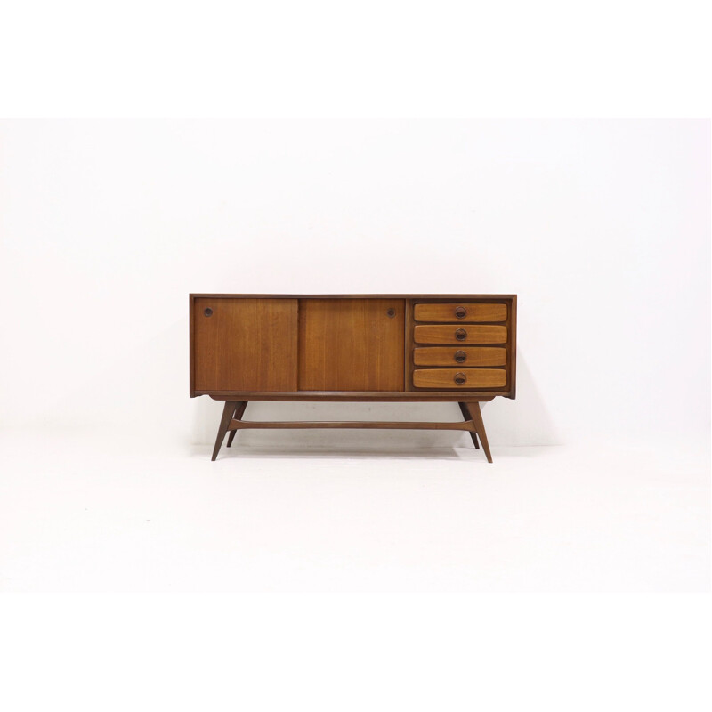 Sideboard in teak by Louis van Teeffelen for WeBe