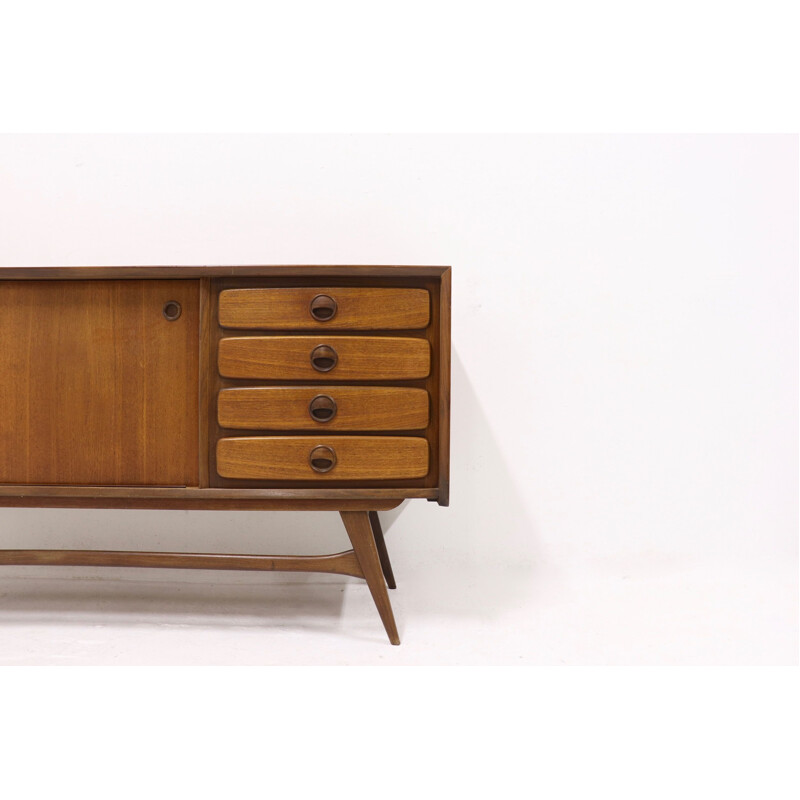 Sideboard in teak by Louis van Teeffelen for WeBe