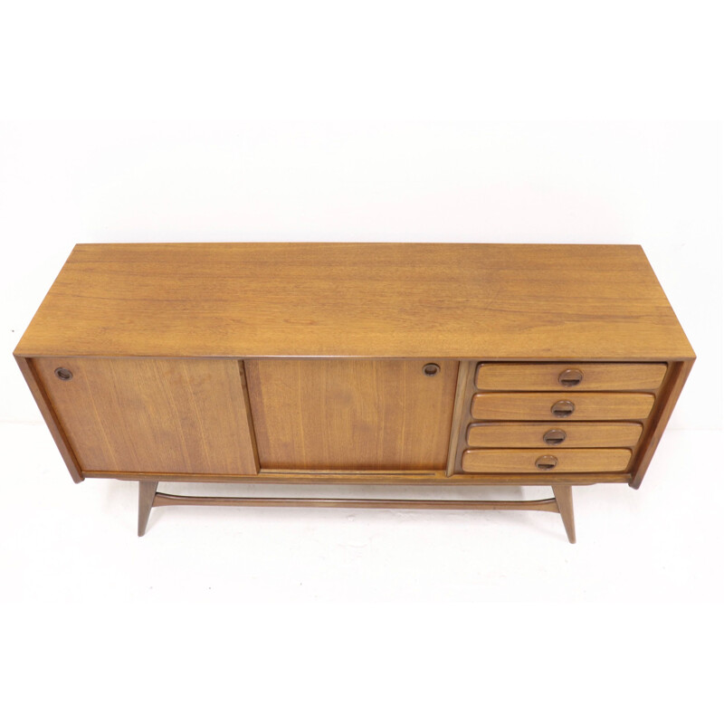 Sideboard in teak by Louis van Teeffelen for WeBe