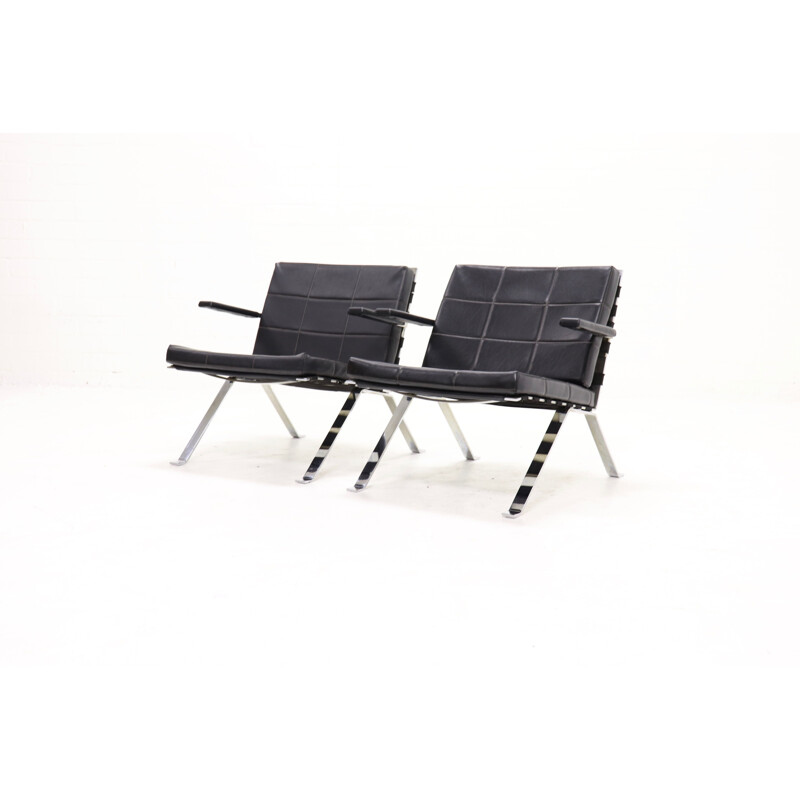 Vintage pair of armchairs by Hans Eichenberger for Girsberger, model 1600,1960