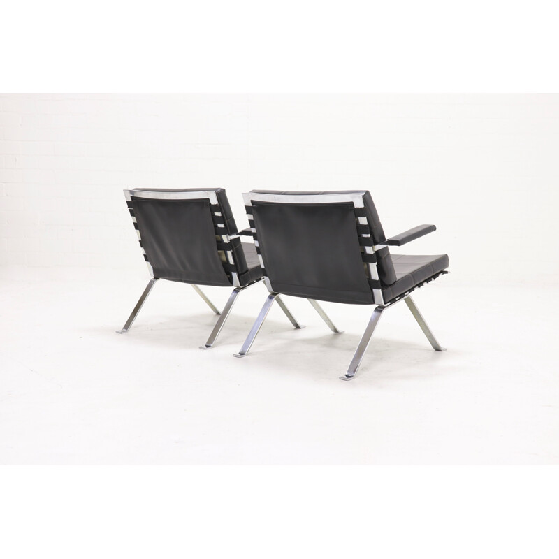 Vintage pair of armchairs by Hans Eichenberger for Girsberger, model 1600,1960