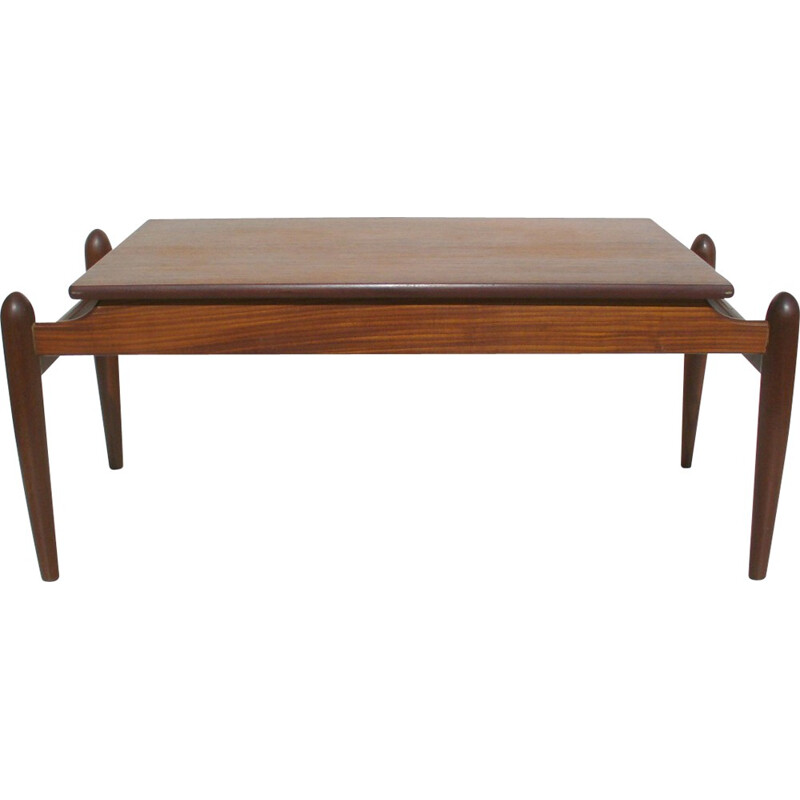 Scandinavian coffee table in wood - 1950s