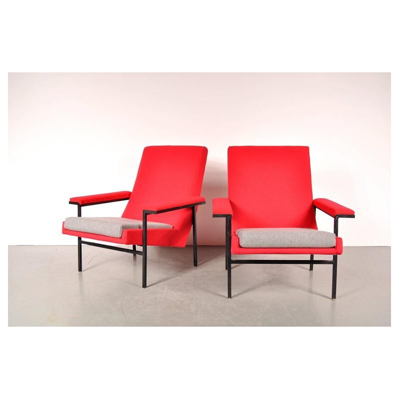 Pair of vintage armchairs ARP by Steiner, France 1950s