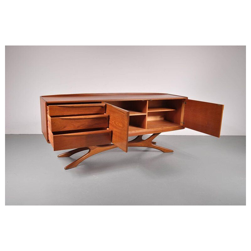 Vintage scottish sideboard for Beithcraft in teak 1960