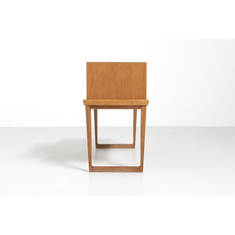 Vintage scandinavian desk for Aksel Kjersgaard in oakwood 1960