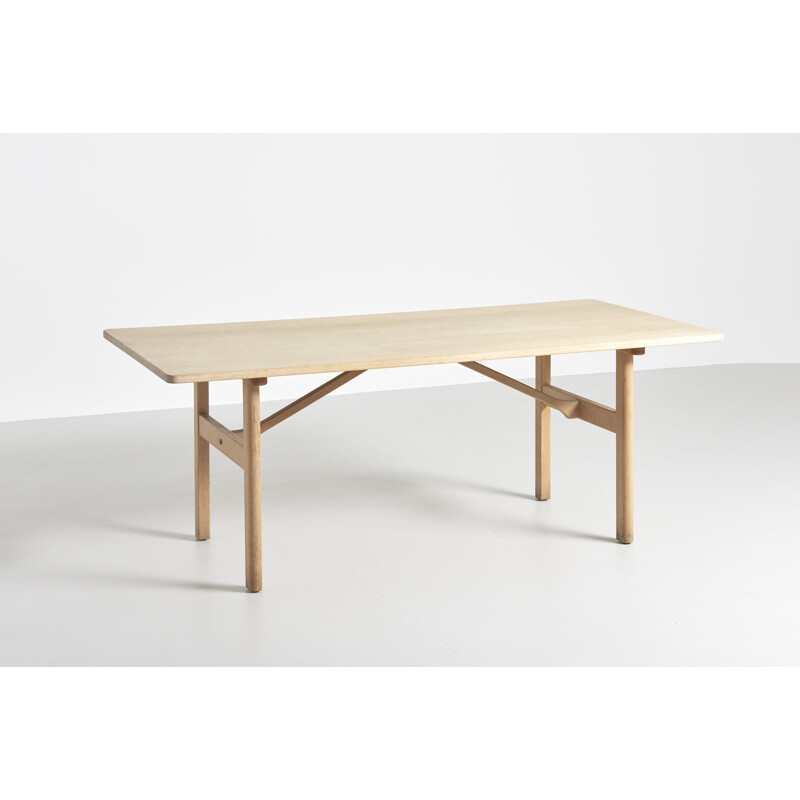 Vintage 6284 table for Fredericia in solid oakwood 1950