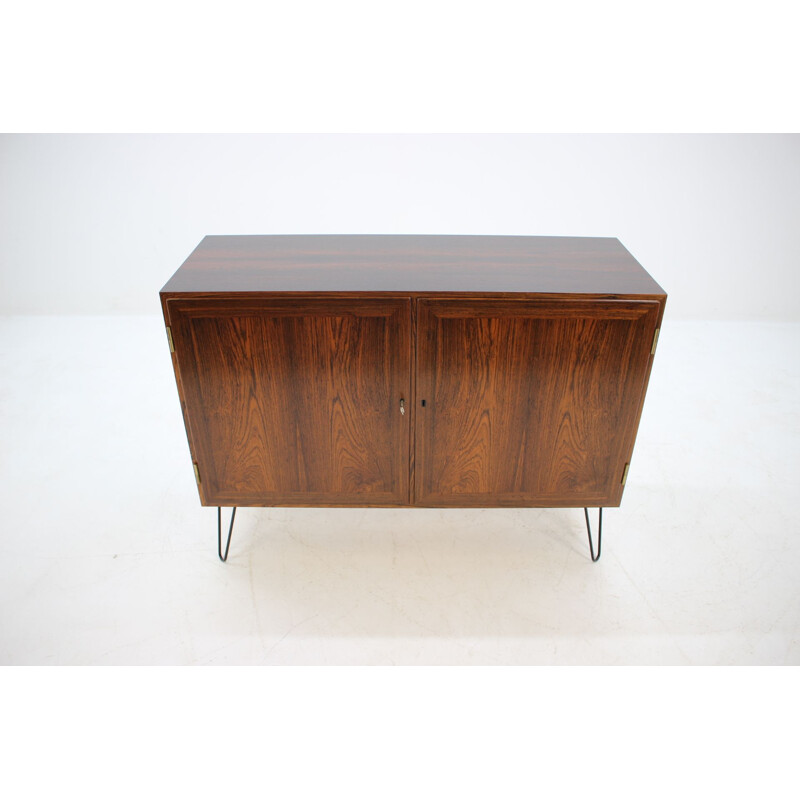 Vintage sideboard by Kai Winding in iron and rosewood 1960