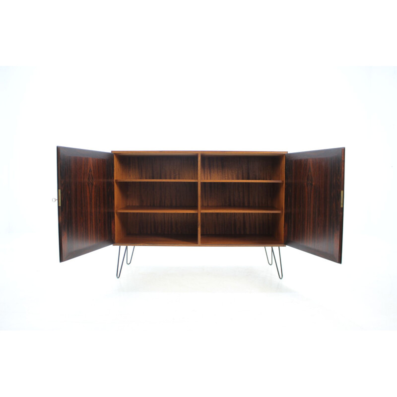 Vintage sideboard by Kai Winding in iron and rosewood 1960