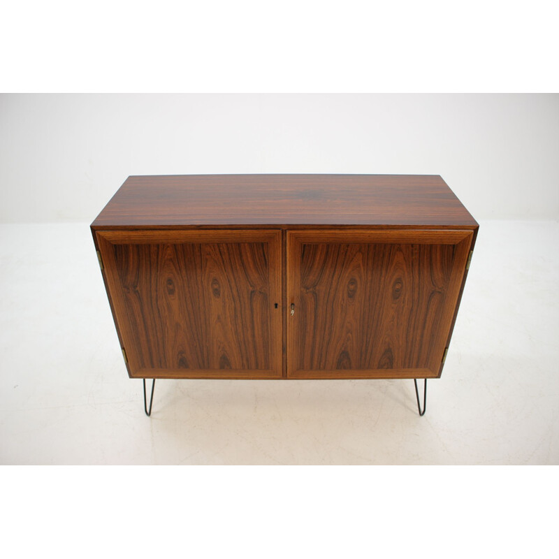 Vintage sideboard by Kai Winding in iron and rosewood 1960