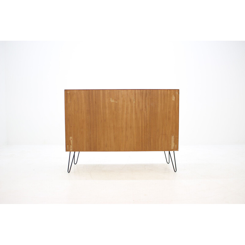 Vintage sideboard by Kai Winding in iron and rosewood 1960