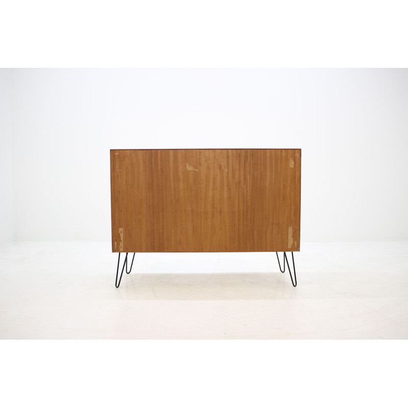 Vintage sideboard by Kai Winding in iron and rosewood 1960