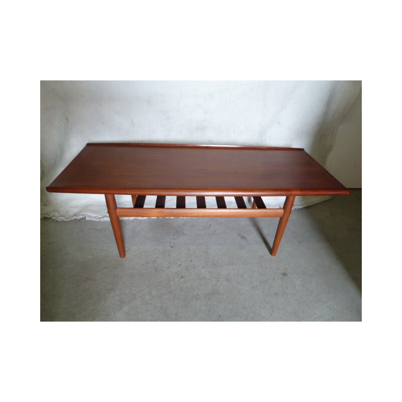 Table basse en teck Glostrup, Grete JALK - 1960