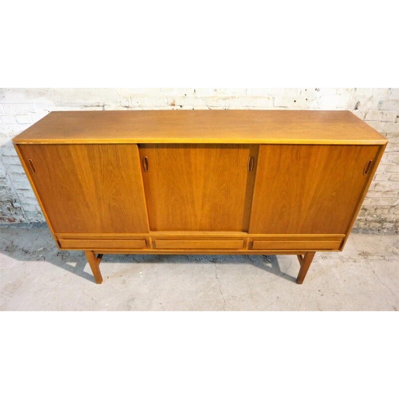 Vintage Scandinavian sideboard in teak