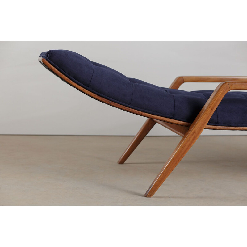 Blue vintage Daybed, by John Gillon, 1960 s