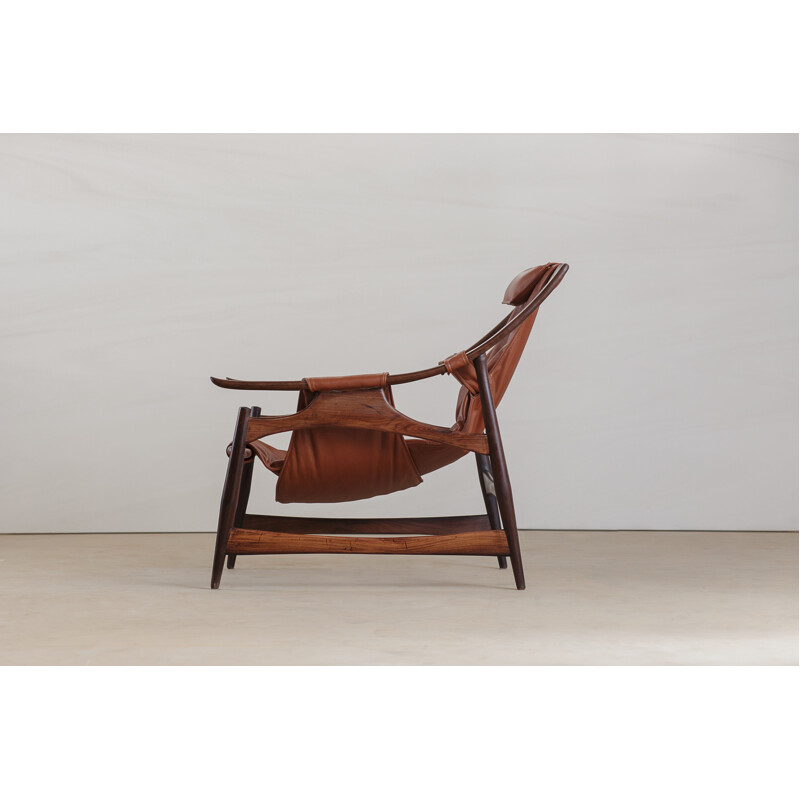 Vintage Rosewood armchair, by Liceu de Artes and Officios,  1960s