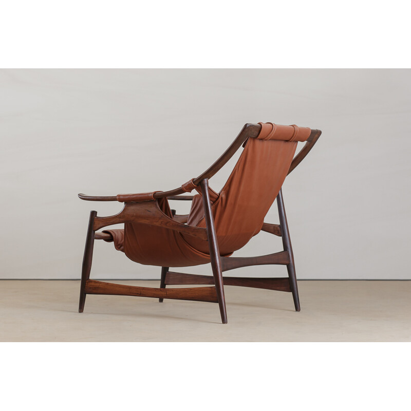 Vintage Rosewood armchair, by Liceu de Artes and Officios,  1960s