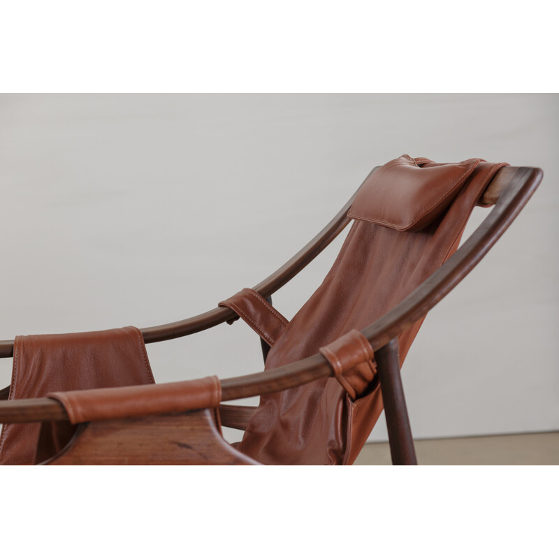 Vintage Rosewood armchair, by Liceu de Artes and Officios,  1960s