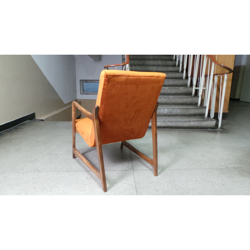 Vintage 364 armchair for Bystrzyckie Fabryki Mebli 1960s