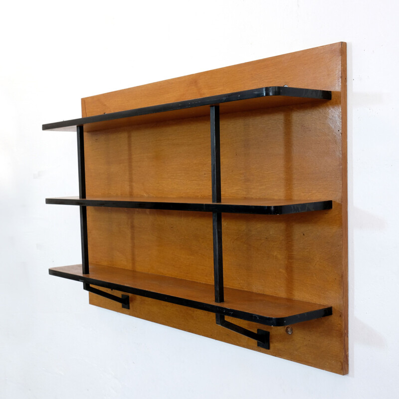 Vintage wall shelf for Pierre Guariche from the 50s